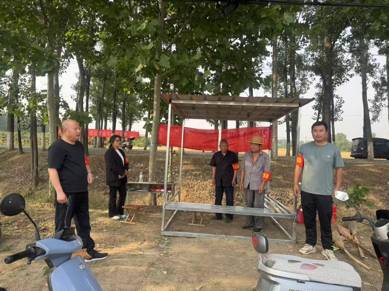 平舆县双庙镇：退伍不褪色 “三夏”筑防线