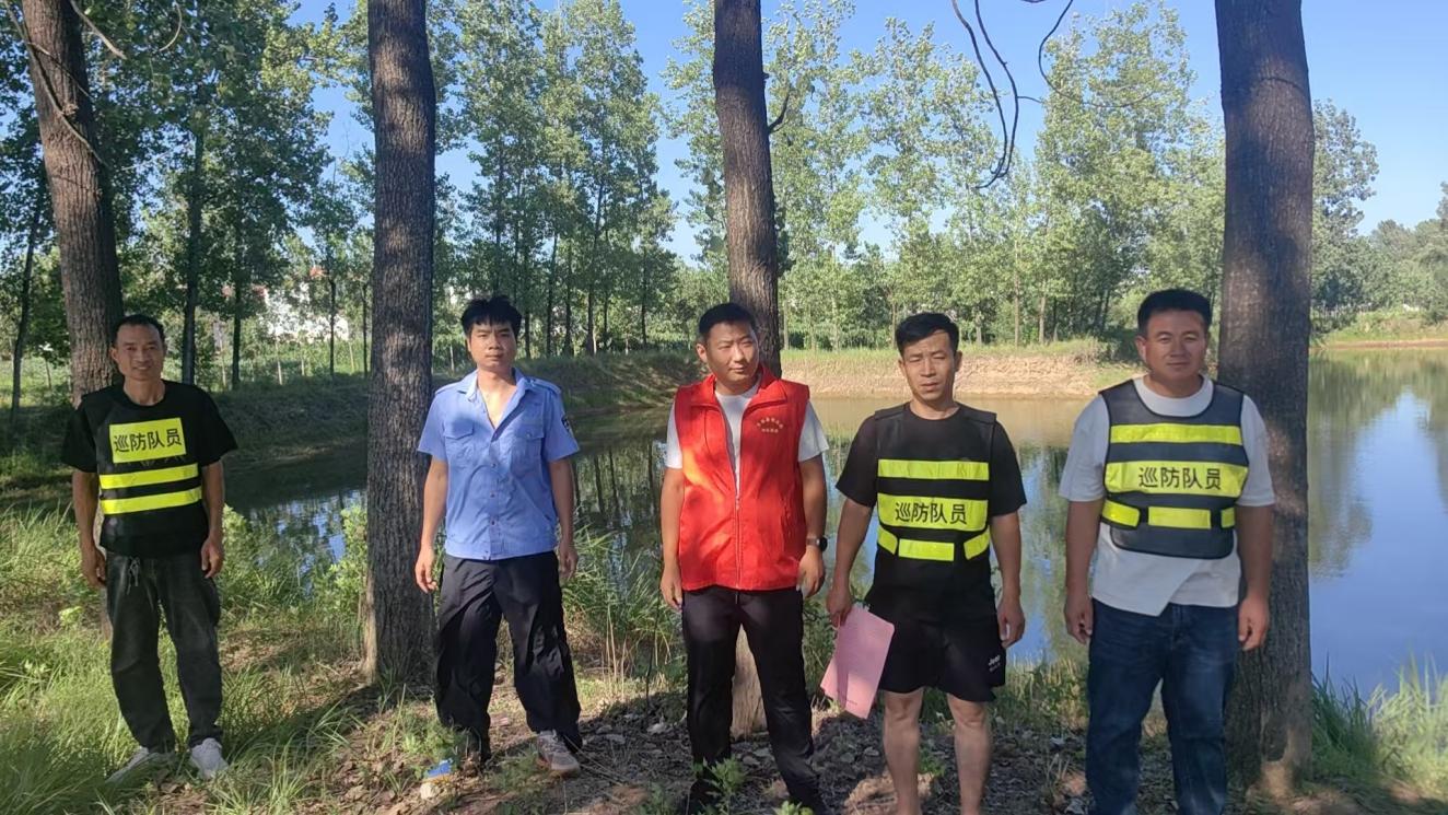 平舆李屯镇：联动巡查 共筑防溺水“安全墙”