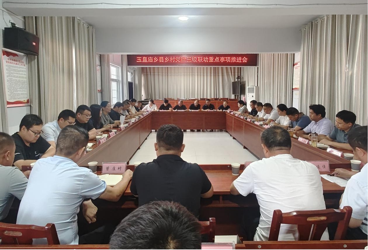 平舆县玉皇庙乡：三级联动找症结 “圆桌”座谈解难题