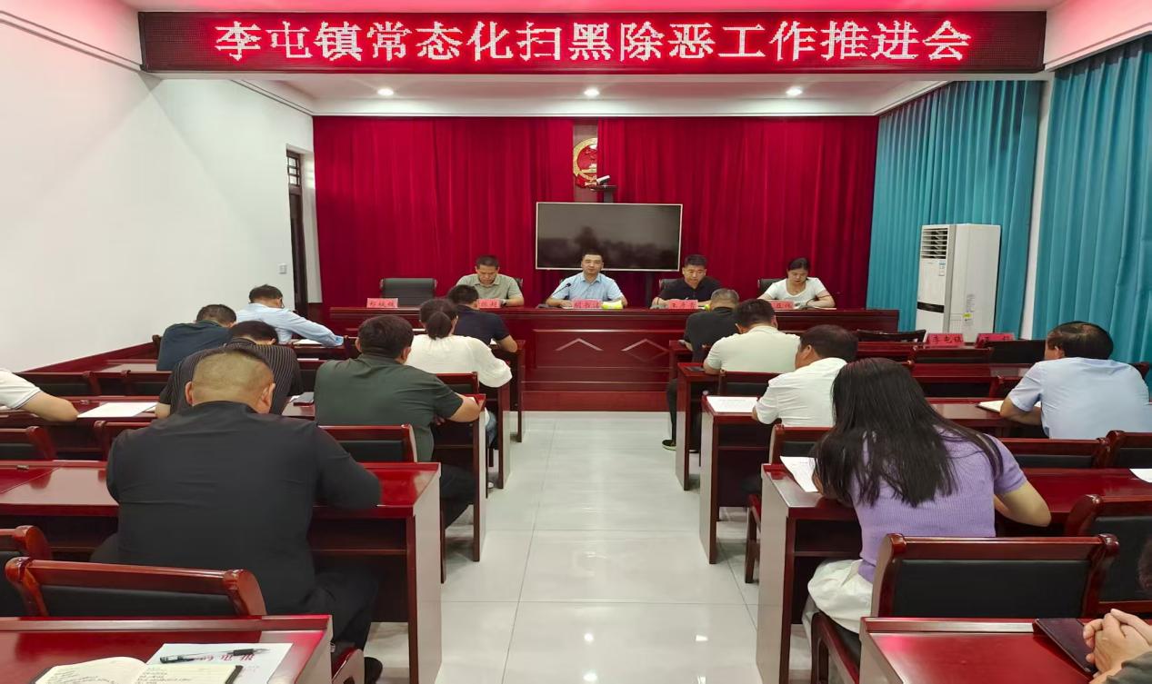 平舆县李屯镇：扫黑除恶常态化 多措并举保平安